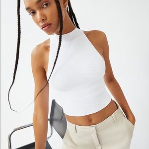 Aritzia Babaton Sculpt Knit Halter top XS